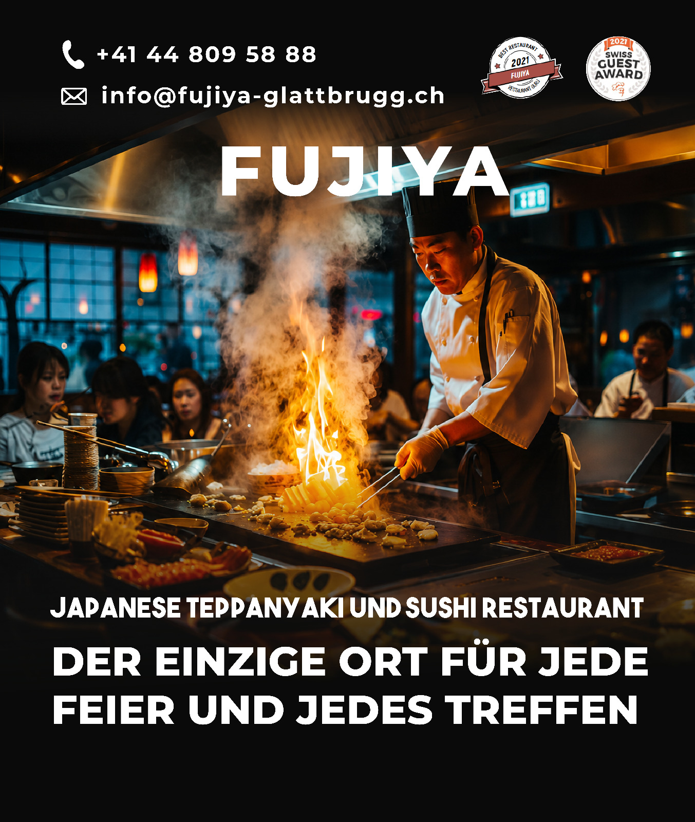 Fujiya Zurich Restaurant Experience & Team Ambience