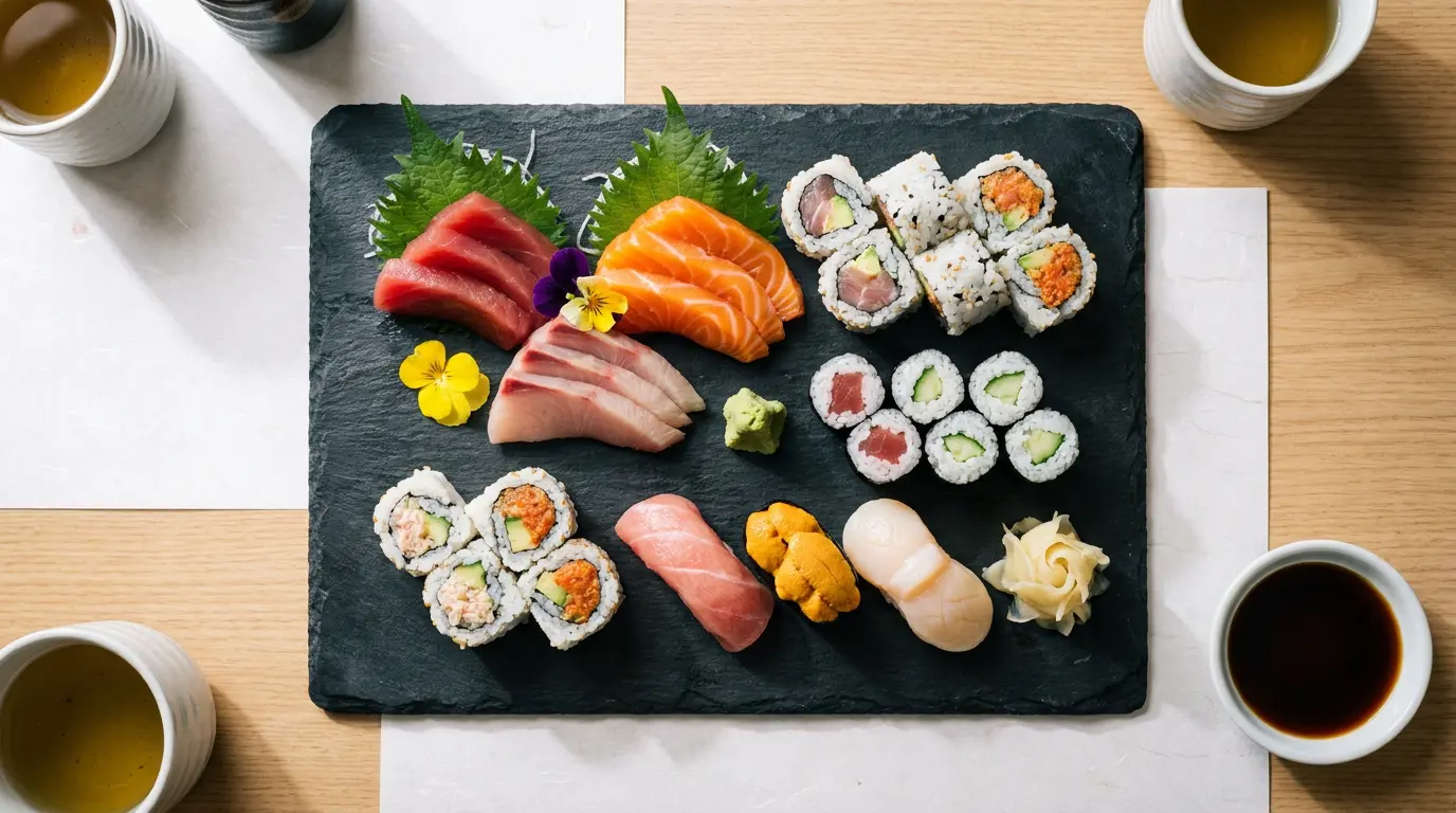 Fujiya Glattbrugg Premium Sushi and Fresh Sashimi Moriawase Platter